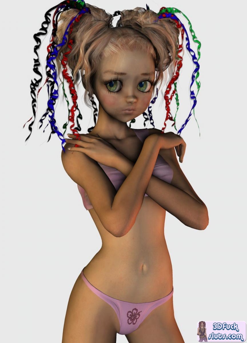 3d toon chica con tetas alegres
 #69699317