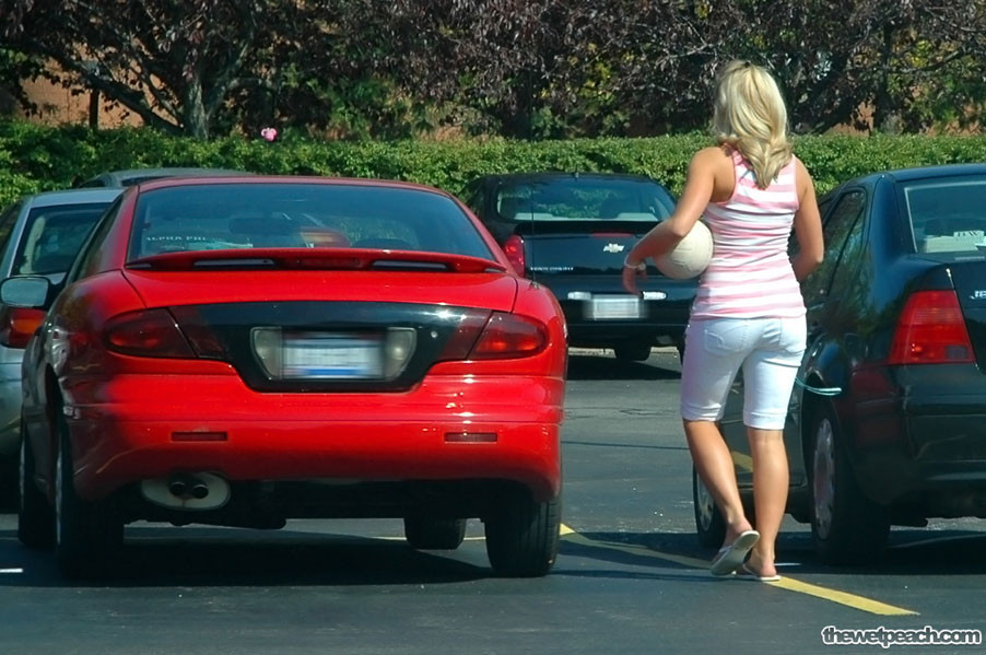 Candids of local tan college girls walking around campus in tiny shorts #72720151