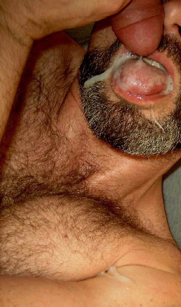 Hairy bear bfs posing and jerking off cock gallery 11 #76908960