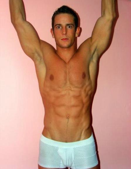 Hot muscular hunks posing in their underwear #76945542