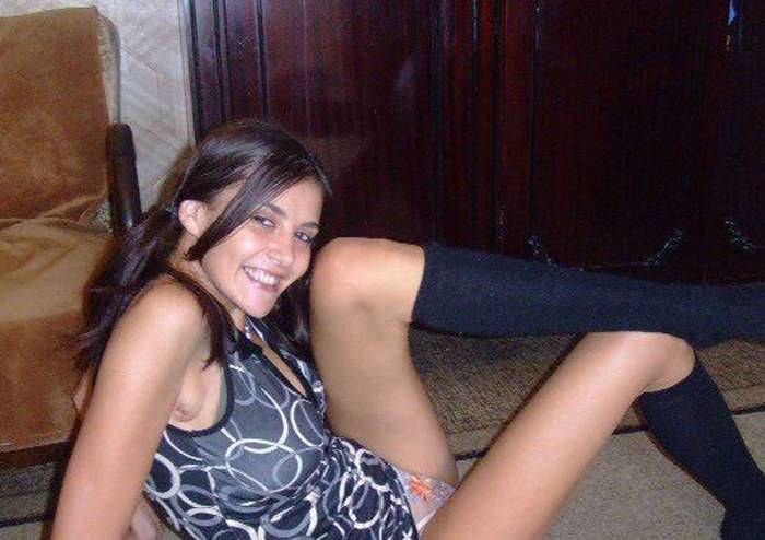 Photos of a dark-haired hottie who likes to tease the camera|http://galleries2.a #75704831