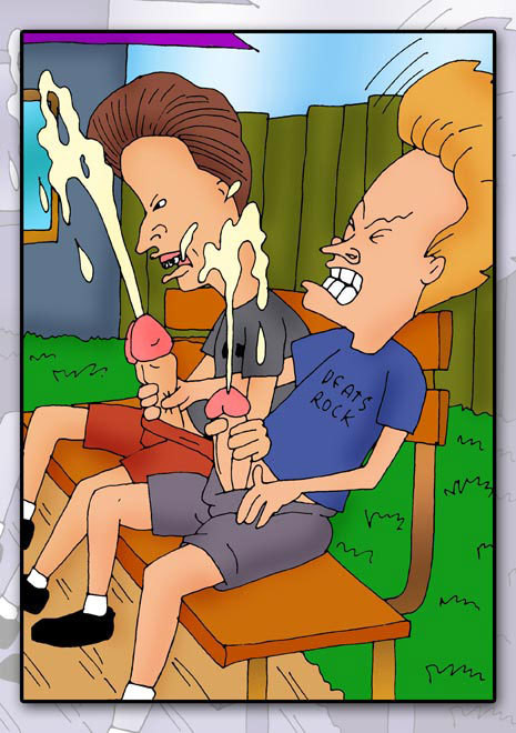 Daria riding Beavis untill getting railed in a shed #69648206