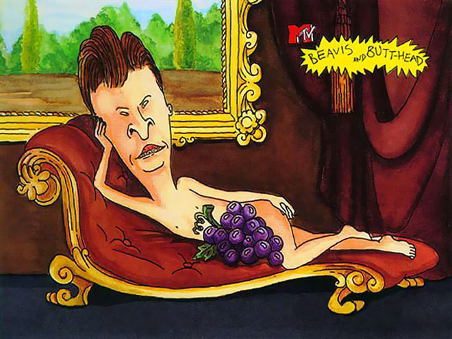 Daria riding Beavis untill getting railed in a shed #69648222