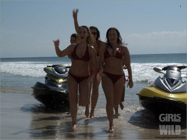 Chicas en bikini divirtiéndose al sol
 #73205726