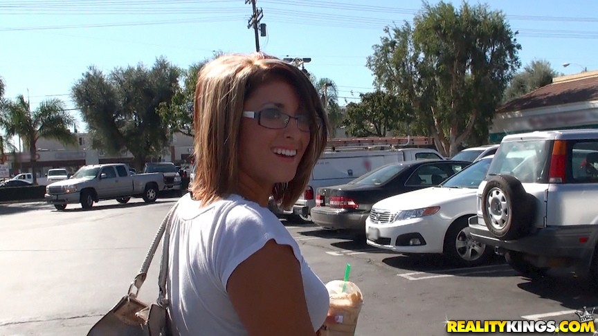 12 pics and 1 movie of Brittani from Street Blowjobs #74587430