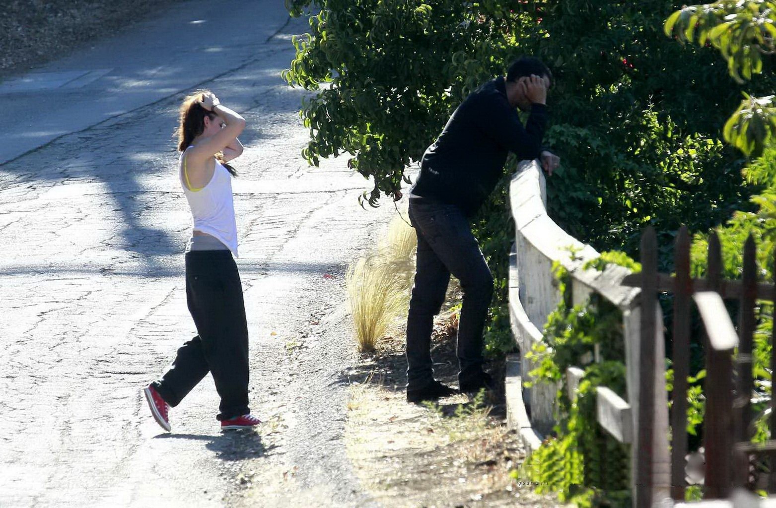 Kristen Stewart getting groped  dry humped on the side of the road #75256330