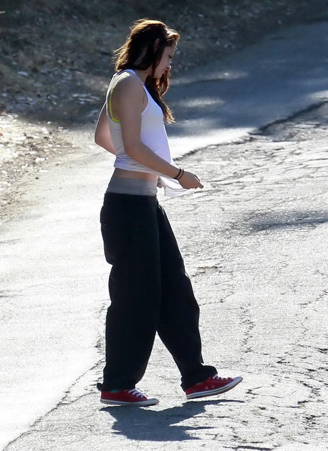 Kristen Stewart getting groped  dry humped on the side of the road #75256334