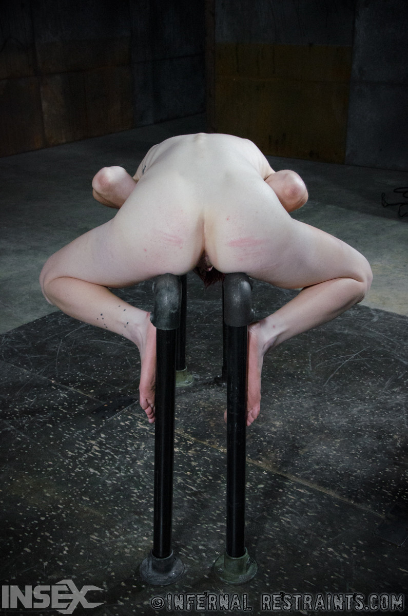 Her entire world exists withing a few feet of a set of parallel, metal pipes. So #71885048