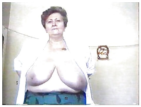 Granny with saggy tits #67572806