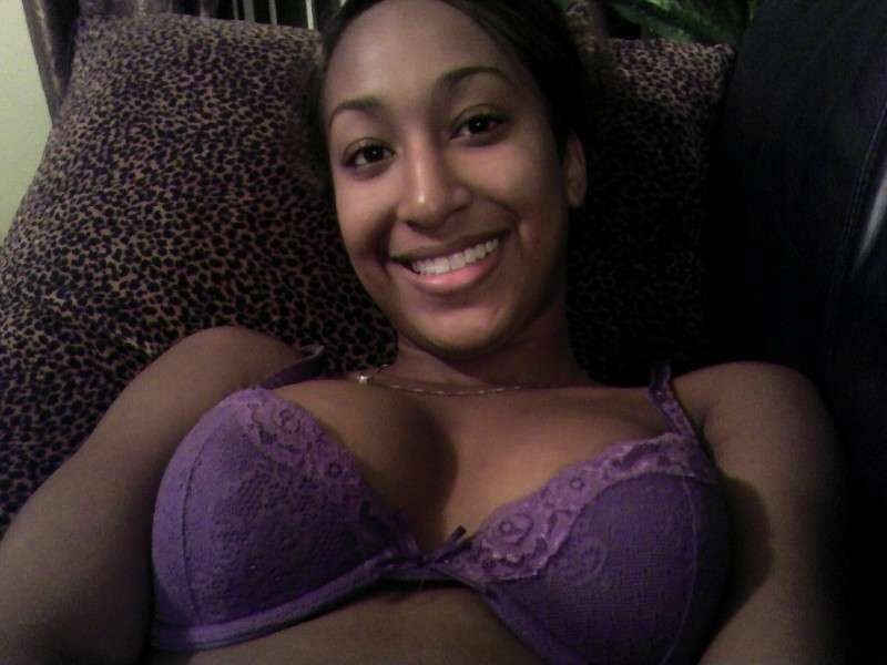 Black teen shows her pussy #75727494