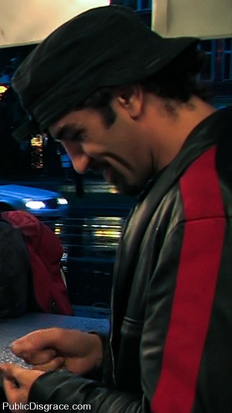 Angelica Heart bound and exposed in public fucked with an audience watching #68740915