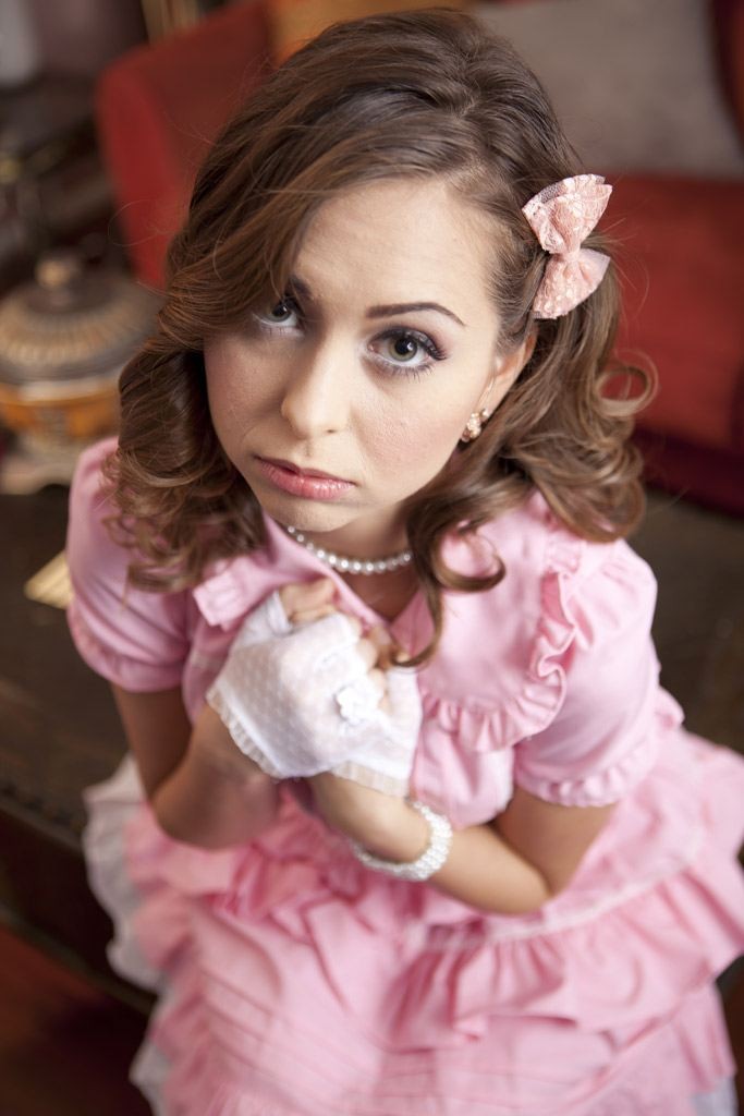 Riley Reid gets screwed in the bed in a girly pink dress #74743203