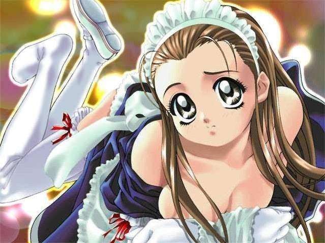 Süße Anime-Mädchen leben ihre sexuellen Fantasien aus
 #69663011