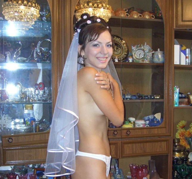 Amateur brides getting naughty on their wedding nights #67567022