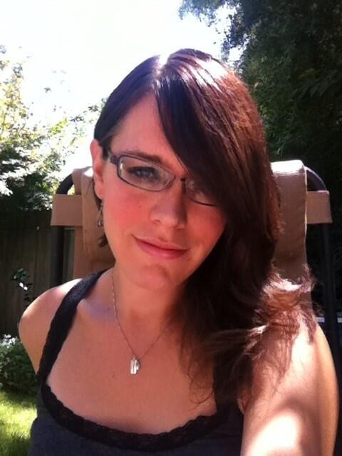 TS trap with glasses and cute smile Jennifer Noble selfshot pics