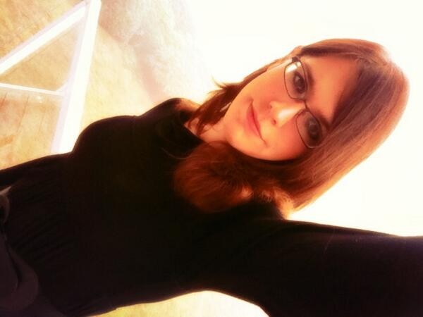 TS trap with glasses and cute smile Jennifer Noble selfshot pics #67125881