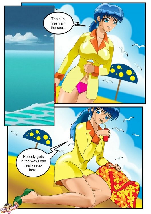 Rica ninfómana deja que una transexual colgada le estire el coño en la playa
 #69498297