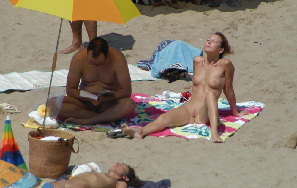 Look at this slim Russian nudist getting a tan #72257328