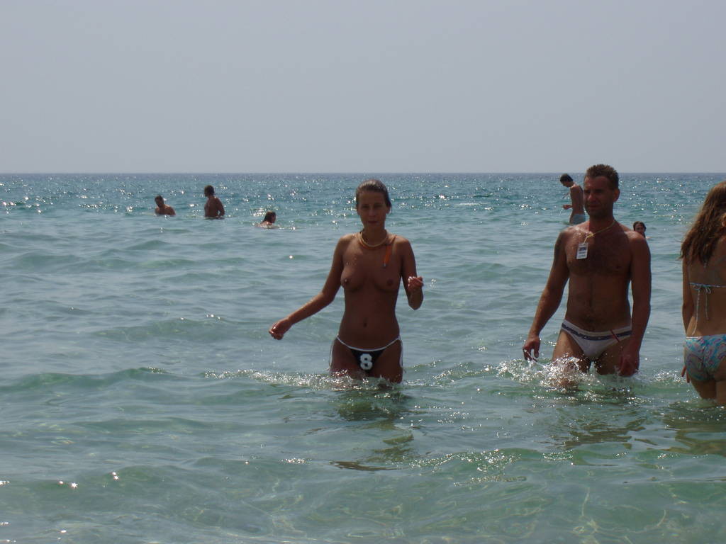 Look at this slim Russian nudist getting a tan #72257385