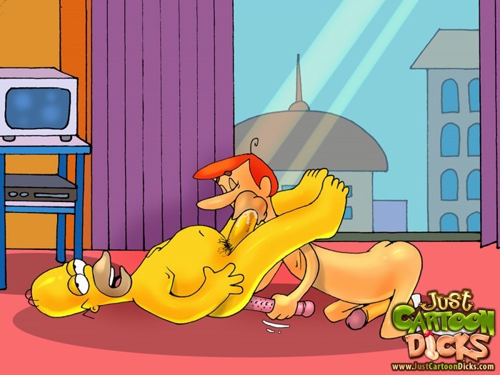 Dibujos animados porno gay con sus encantadores personajes
 #69667703