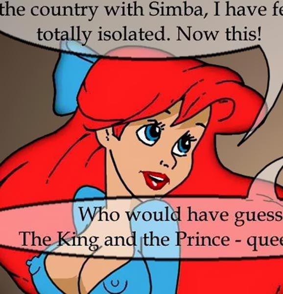 Unordentliche Ariel gibt einen schlampigen Blowjob, bis sie gefickt wird
 #69636580