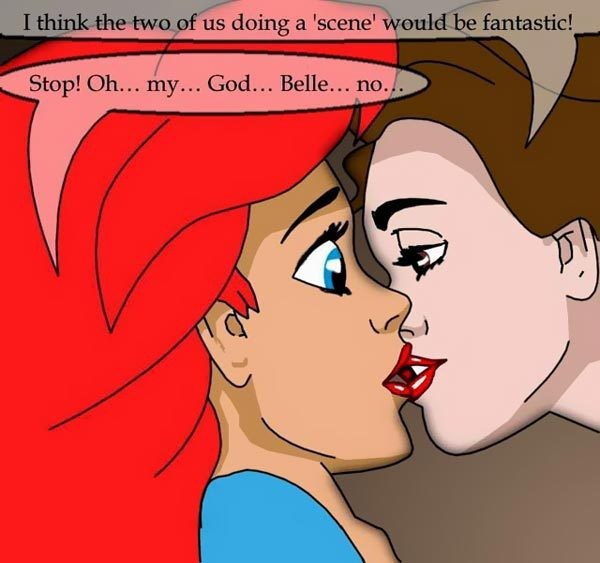 Unordentliche Ariel gibt einen schlampigen Blowjob, bis sie gefickt wird
 #69636610