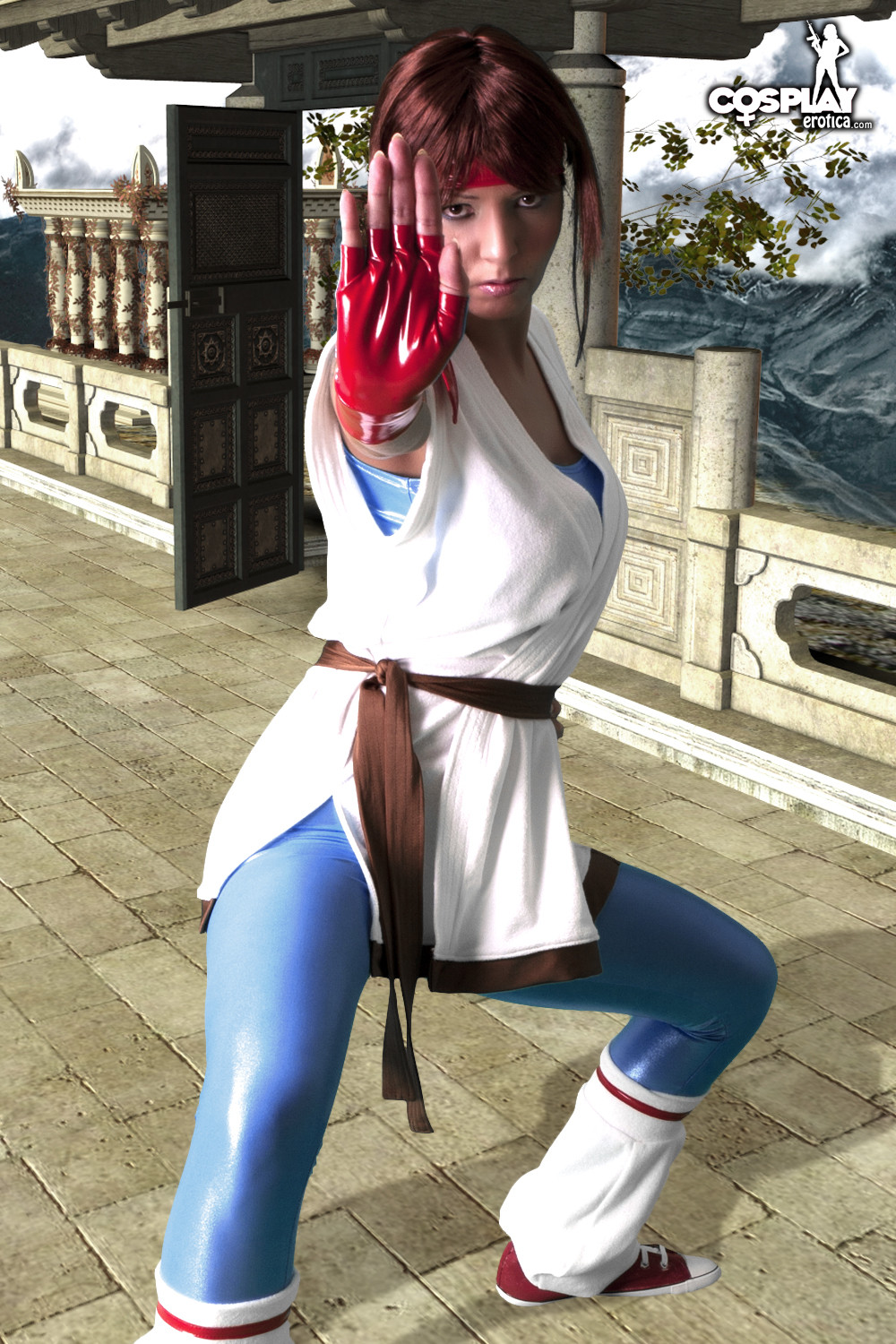 Street fighter yuri cosplay avec mea lee
 #70733513