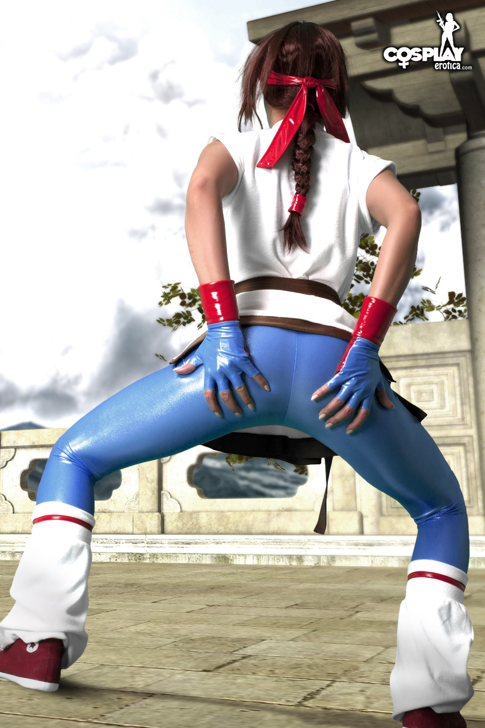 Street Fighter Yuri Cosplay with Mea Lee #70733552