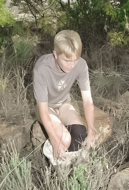 Fresh college dudes blowing up and facial cumming in the forest #76943770