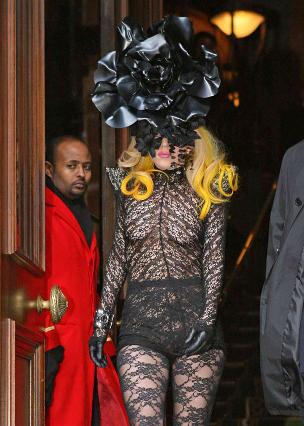 Lady Gaga very sexy and hot paparazzi see thru photos #75358009