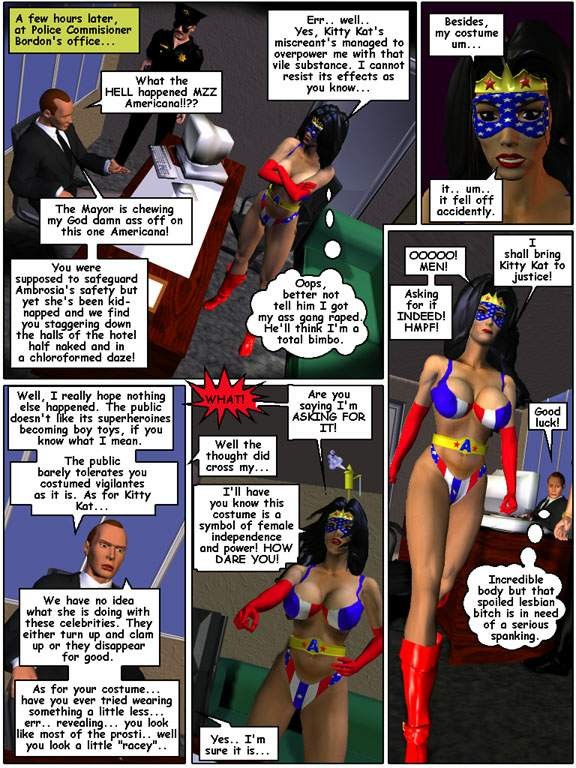 Fumetto di bondage sessuale di Miss America
 #72226892