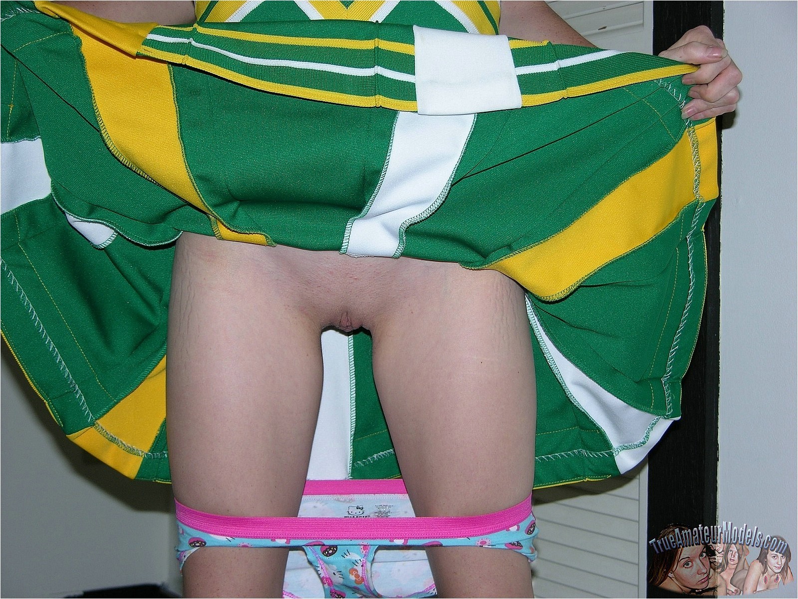 Cheerleader Spreads Sweaty Butthole After The Football Game!  #67208368