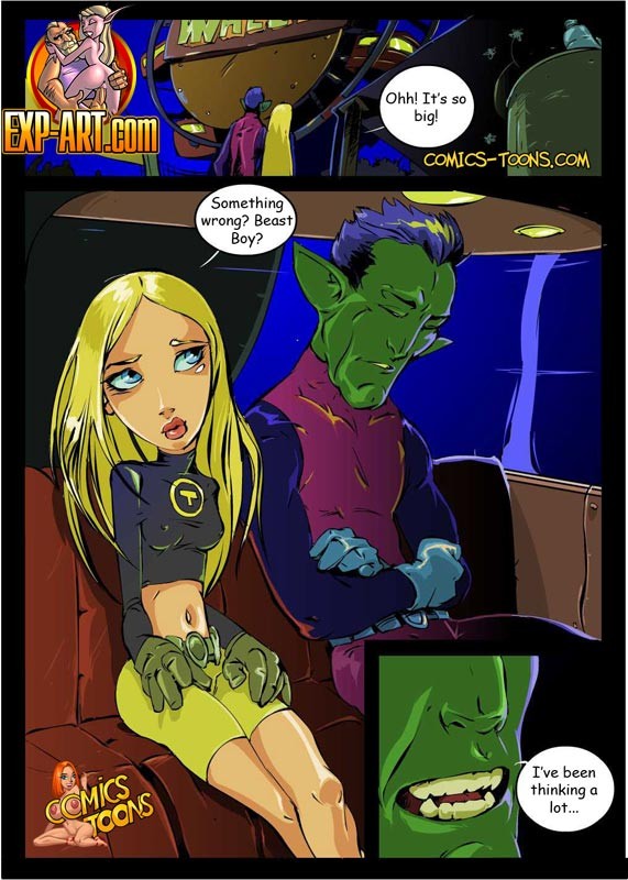 Beast Boy und Terra hook up
 #69522025