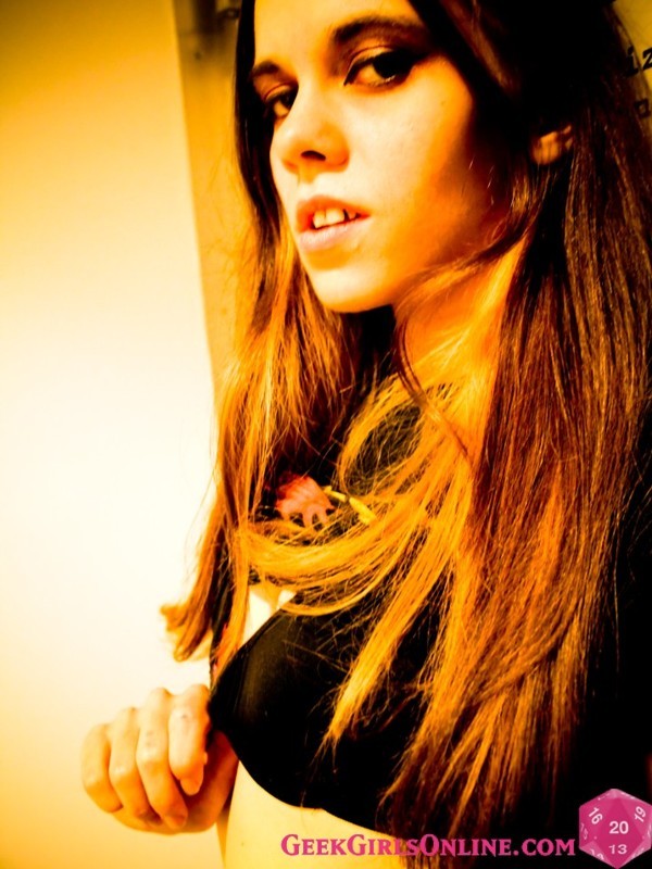Chica caliente nerd geek
 #67469895