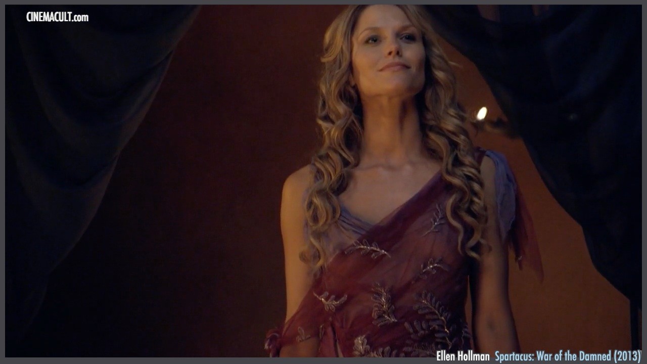 Hot nude actress Ellen Hollman nude scenes from Spartacus #75159689