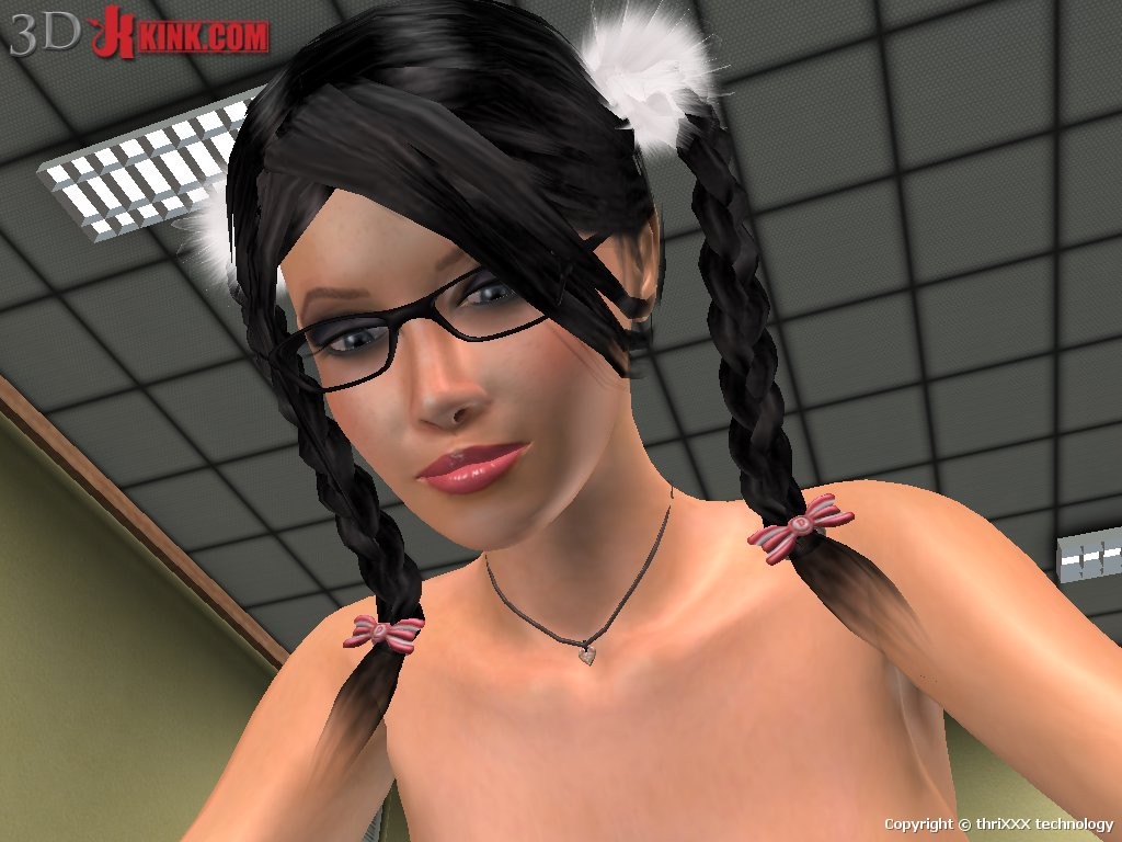 Hot BDSM sex action created in virtual fetish 3d sex game! #69621214