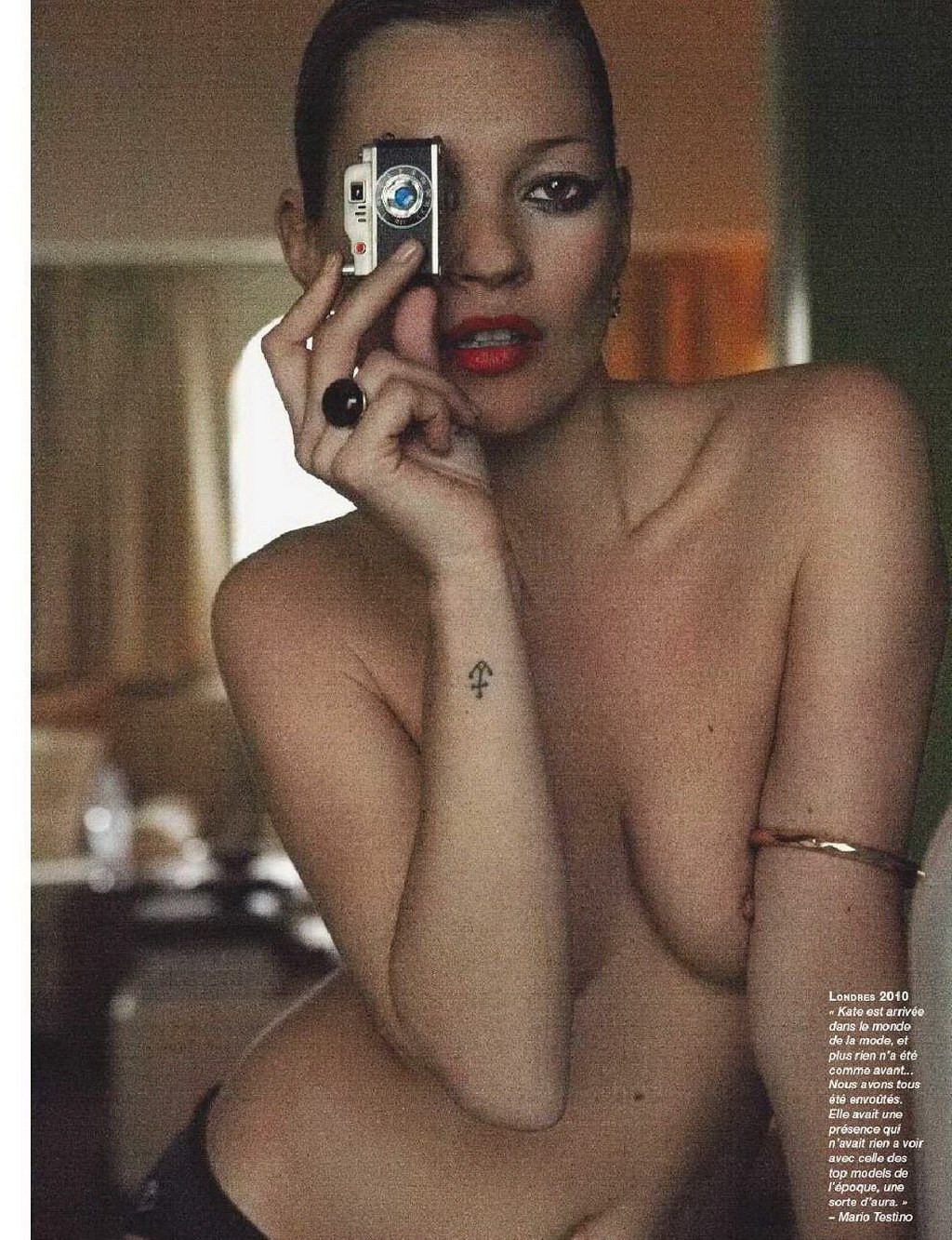 Kate Moss posing nude for Photo Magazine September 2010 photoshoot #75328025