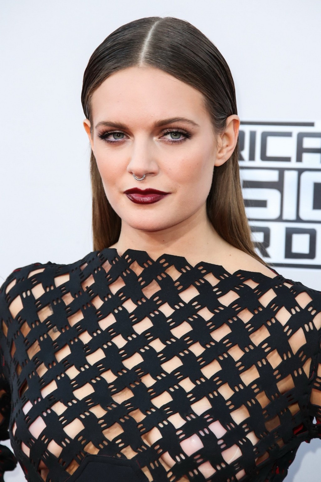 Busty Tove Lo shows off her boobs and ass in a mesh dress #75149799
