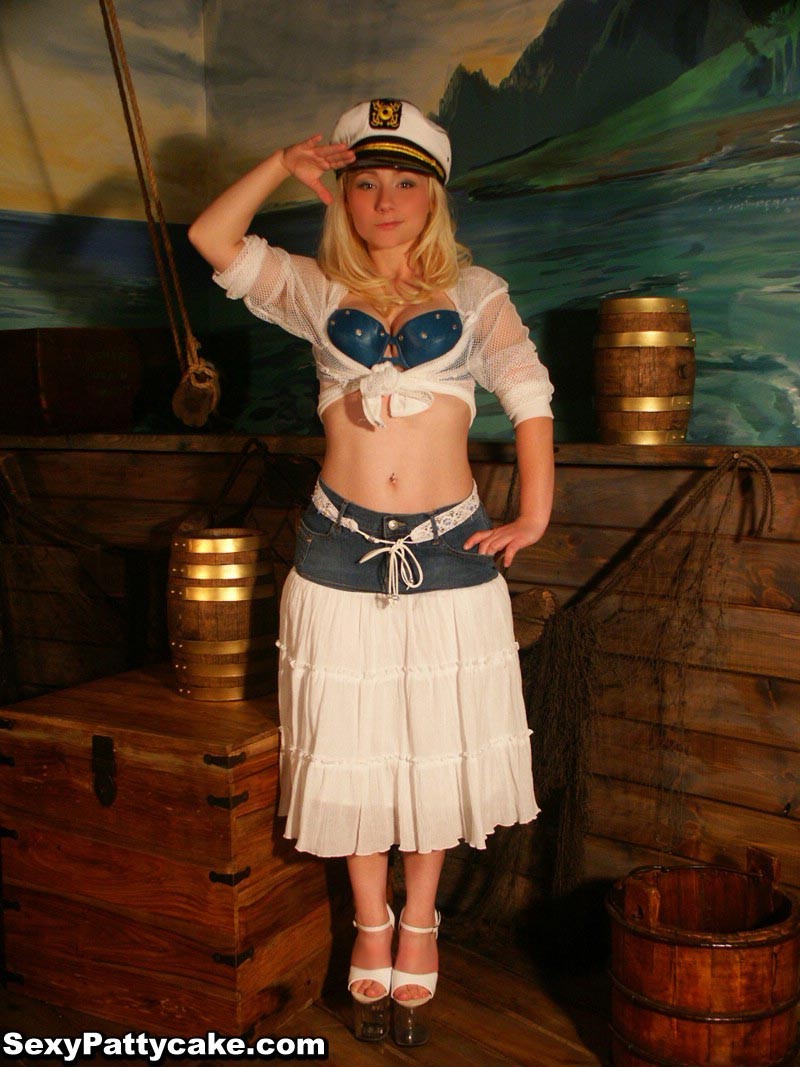 Big boob blonde teen sailor girl #73109390