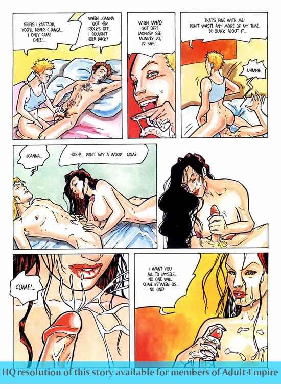 セクシーな売春婦がお尻を見せてくれるセックスコミック
 #69375720