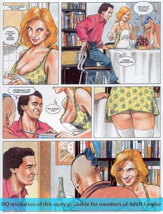セクシーな売春婦がお尻を見せてくれるセックスコミック
 #69375760