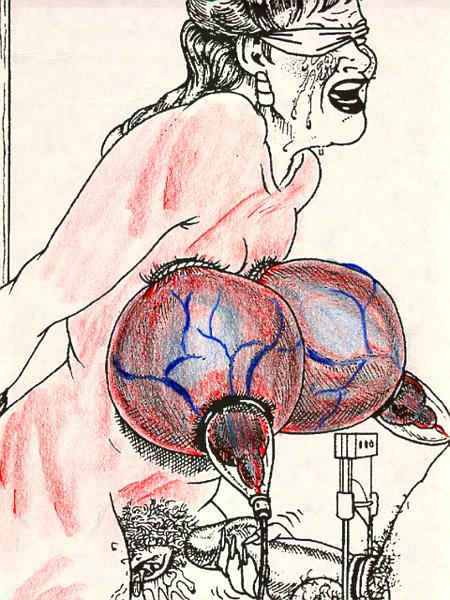 Evil clásico bondage femenino dibujo y obras de arte fetiche
 #69650224