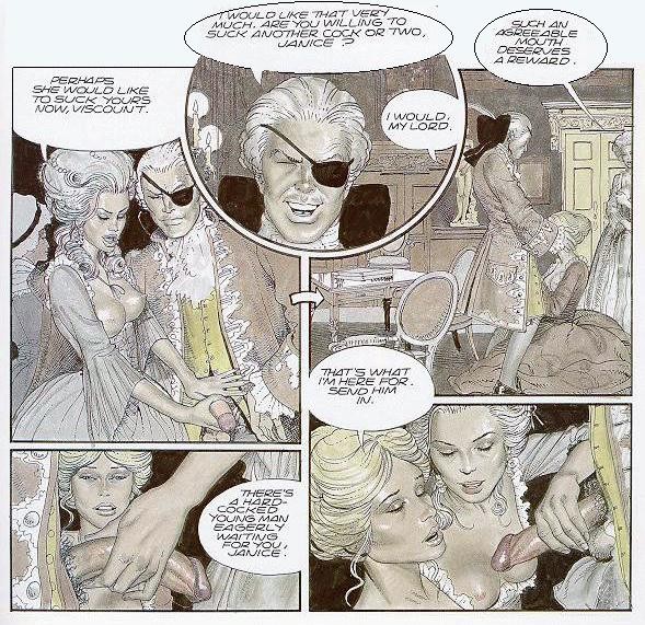 Riesiger Schwanz interracial blonde sexuelle Fetische klassische Orgie comic
 #69647148
