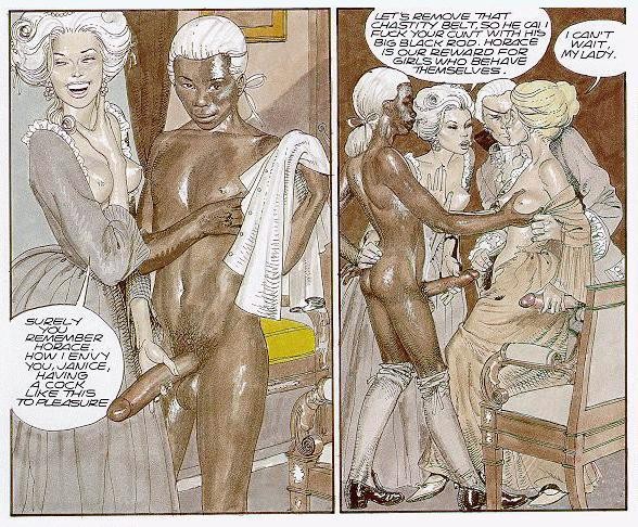 giant cock interracial blonde sexual fetishes classic orgy comic #69647157