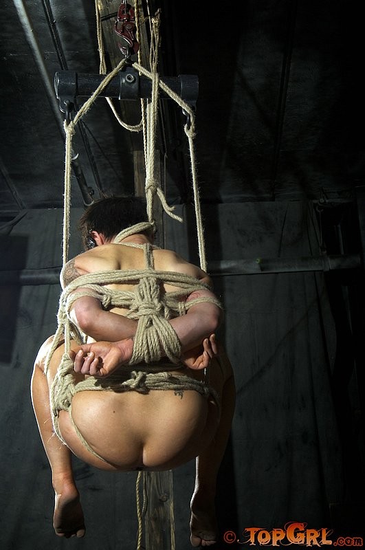 Mei mara brutal sub rope bound in different positions by lezdom
 #72048693