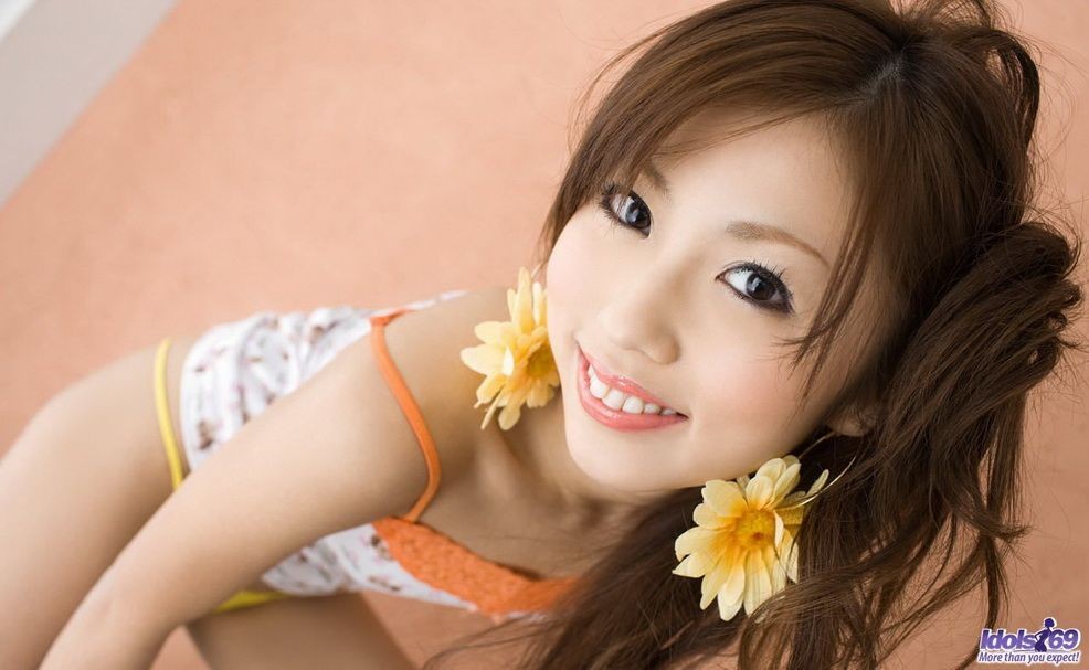 Japanese idol Risa Chigasaki showin tits and pussy #69764984