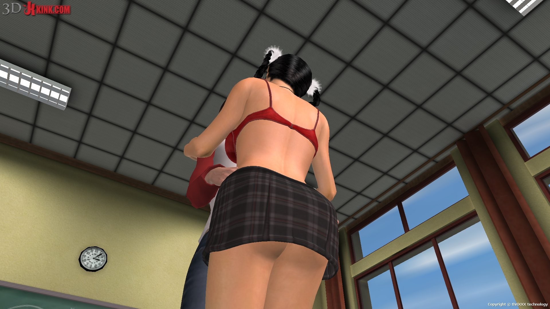 Hot BDSM sex action created in virtual fetish 3d sex game! #69625952