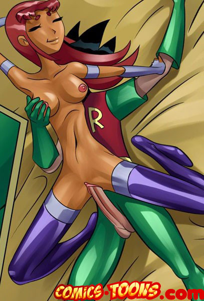 Starfire recibe un polvo duro de Robin
 #69633651