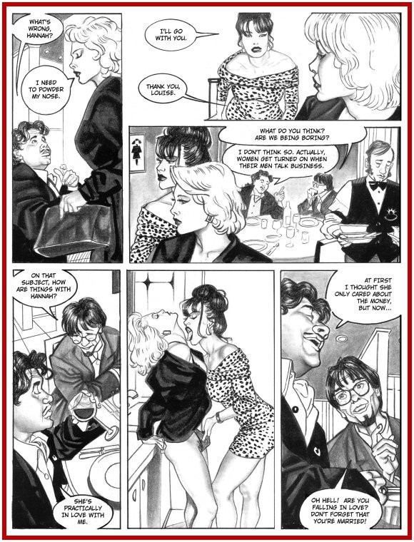 Italienisch hardcore lesbischen Sex Comic
 #69700186