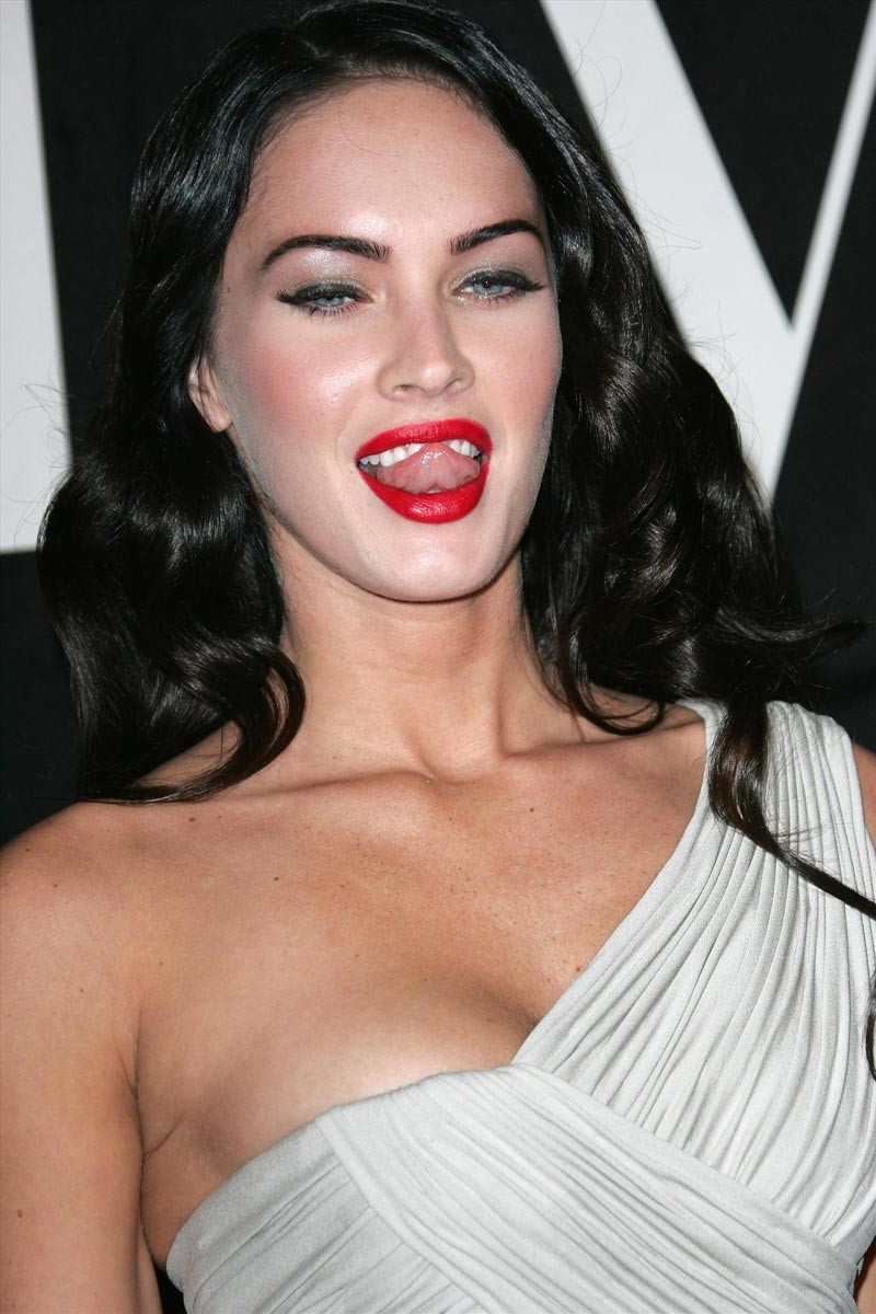 Megan Fox swimming completely nude in the pool #75389739